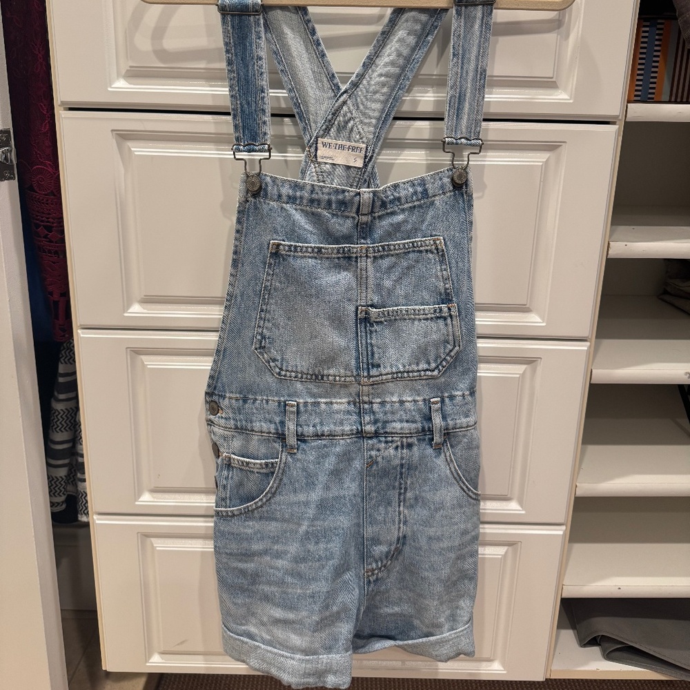 Free People - We the Free Ziggy Denim Shortalls
